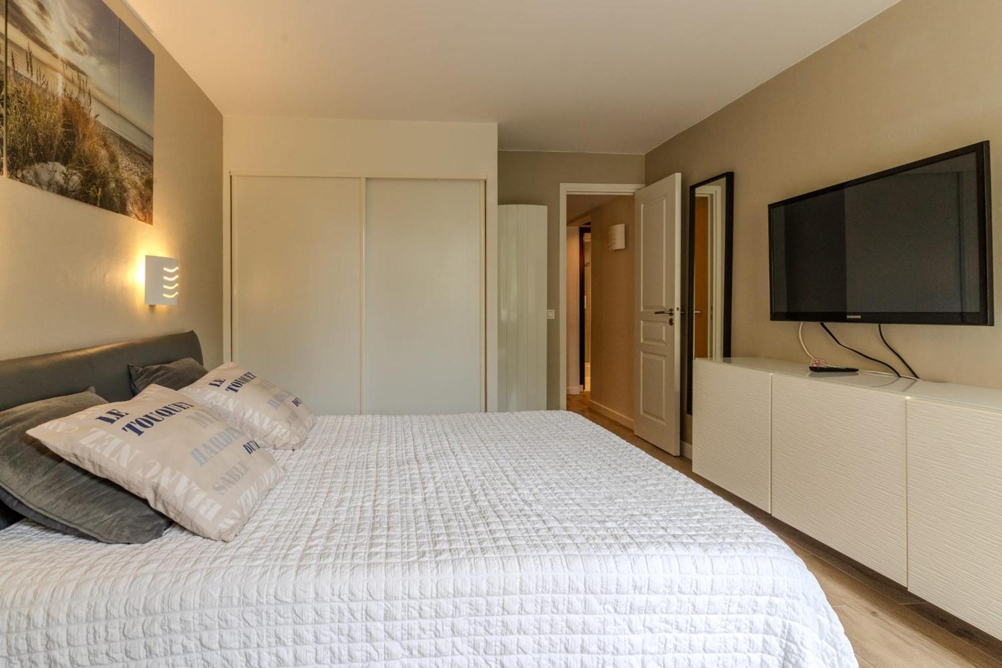 Very Nice Flat For 5 With Swimming Pool Tennis Court And Free Park Le Touquet Екстер'єр фото