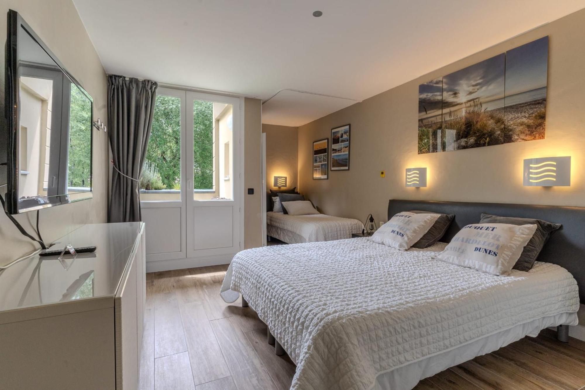 Very Nice Flat For 5 With Swimming Pool Tennis Court And Free Park Le Touquet Екстер'єр фото